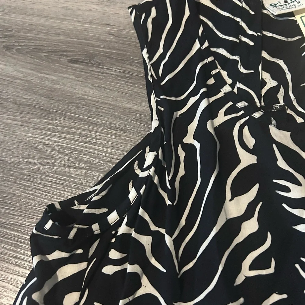 Stylish Zebra Print women Dress
